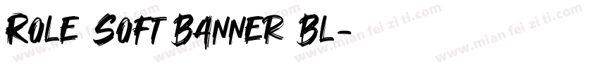 Role Soft Banner Bl字体转换